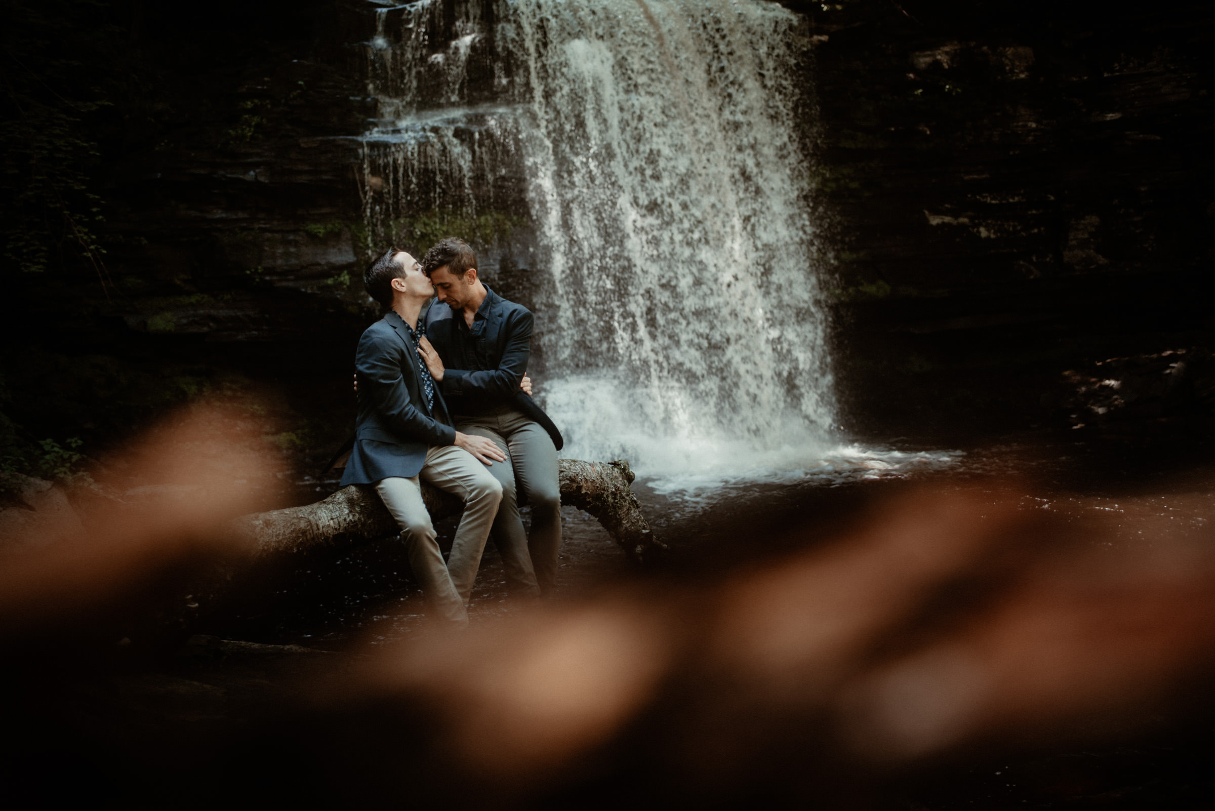 LGBT couple's portrait session