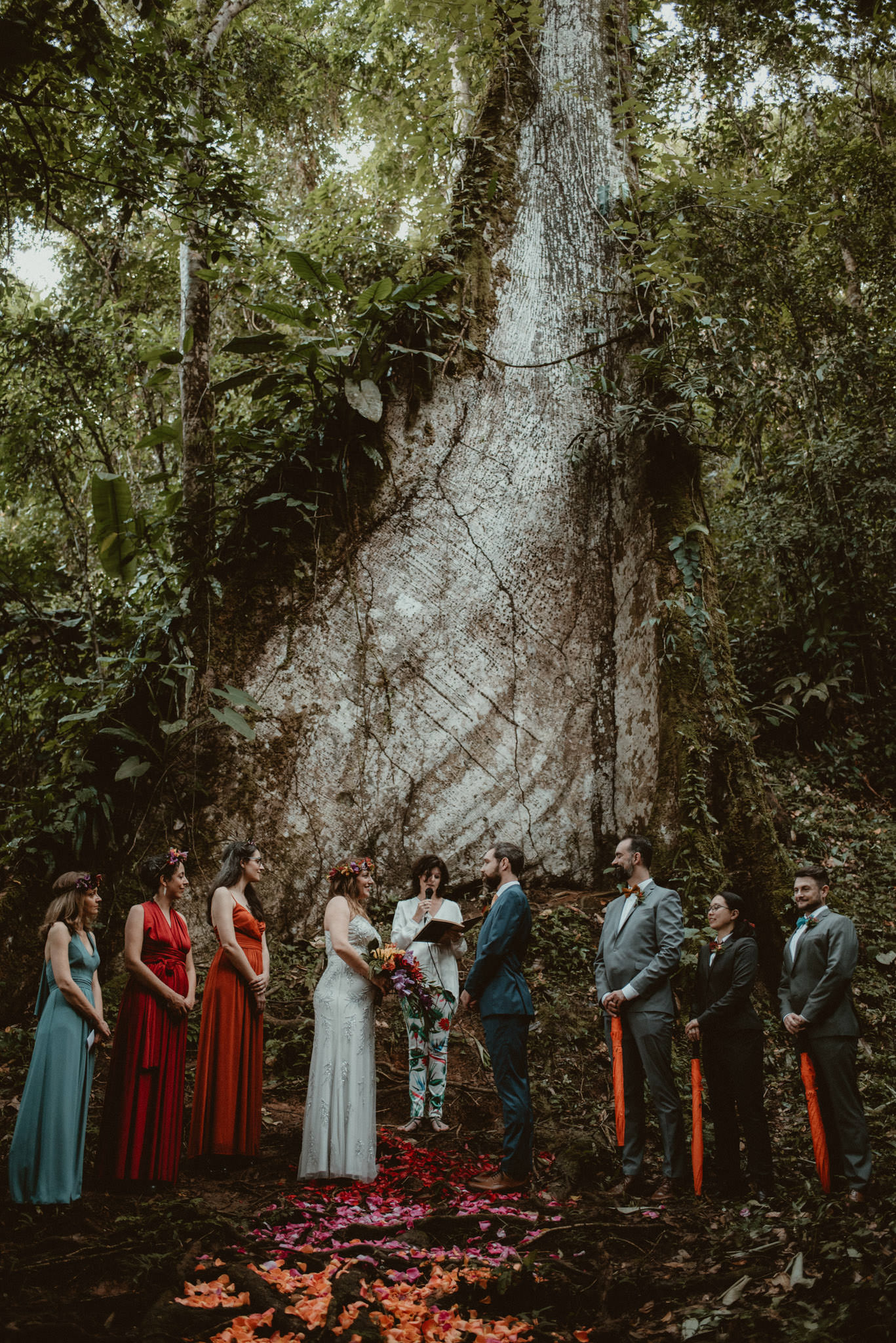 Rainforest Costa Rica destination wedding 