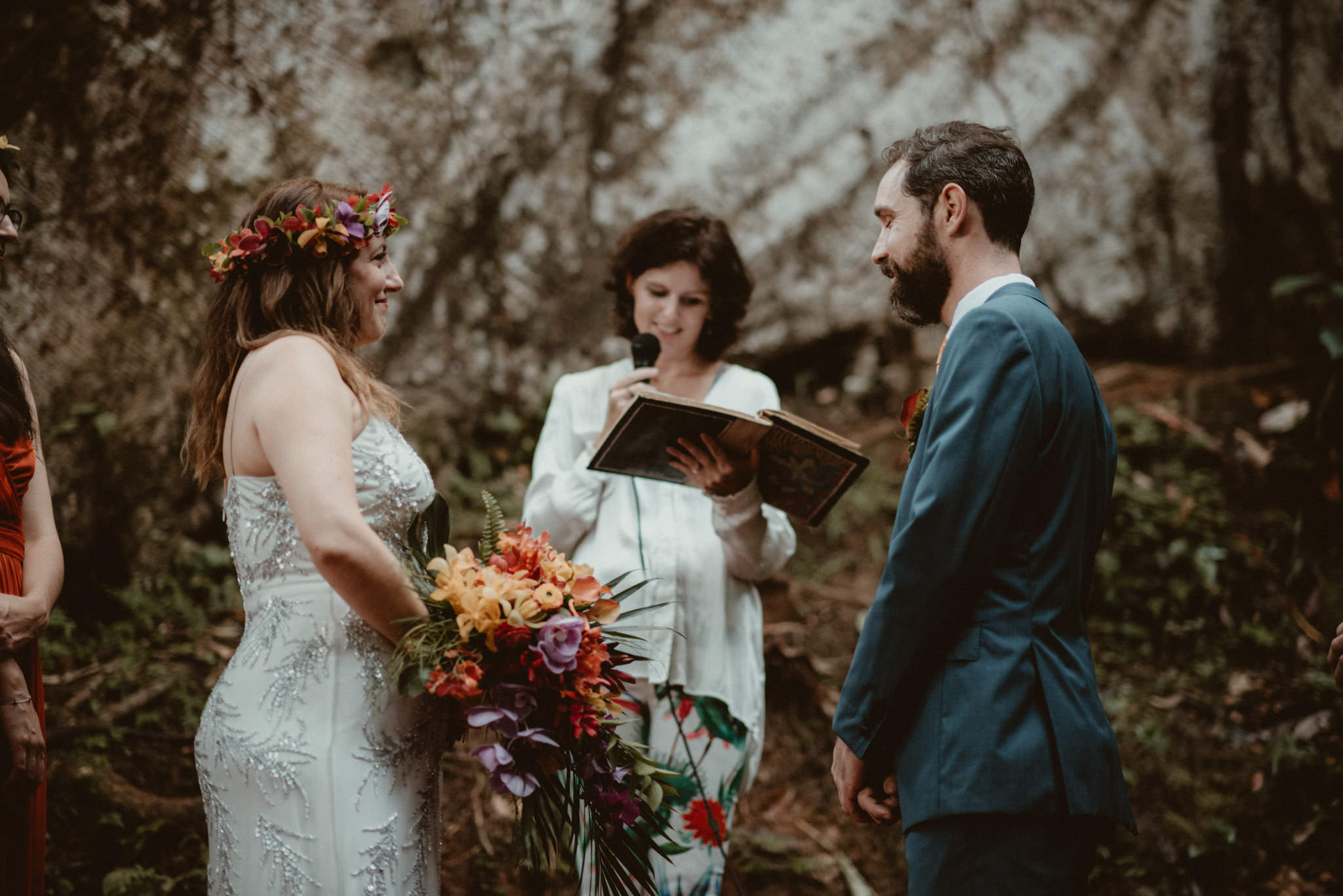 Rainforest Costa Rica destination wedding 