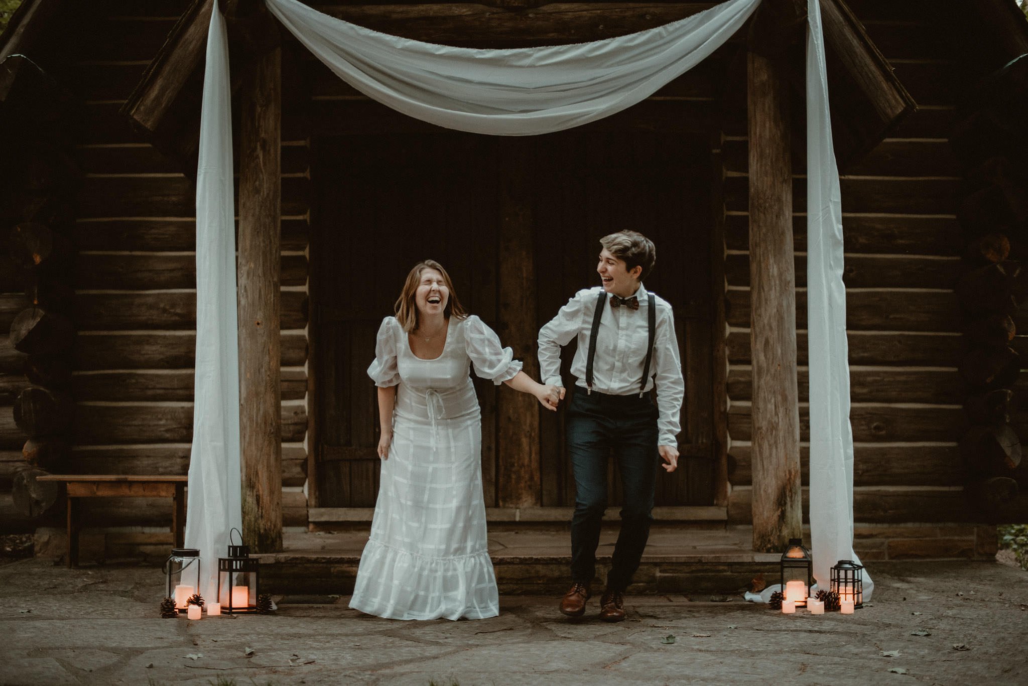 LGBT elopement at Hartwick Pines