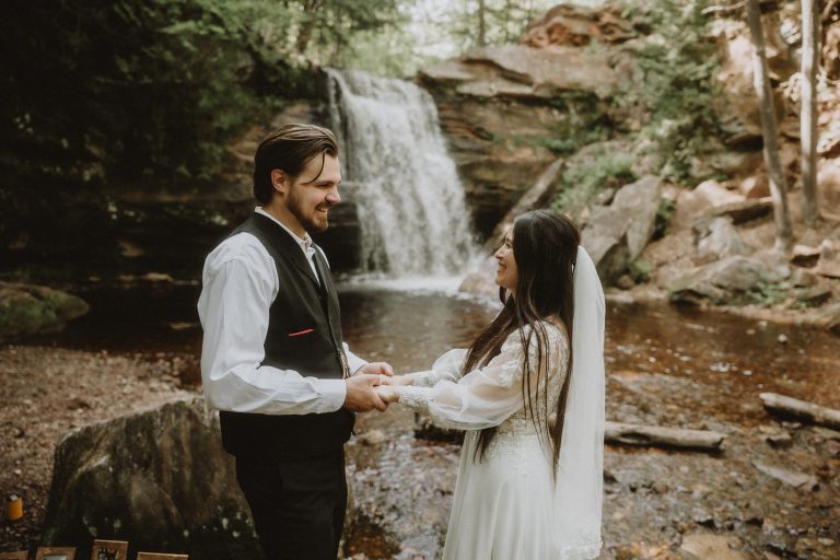 Waterfall Elopement: A Wild-Hearted Wedding in the Keweenaw