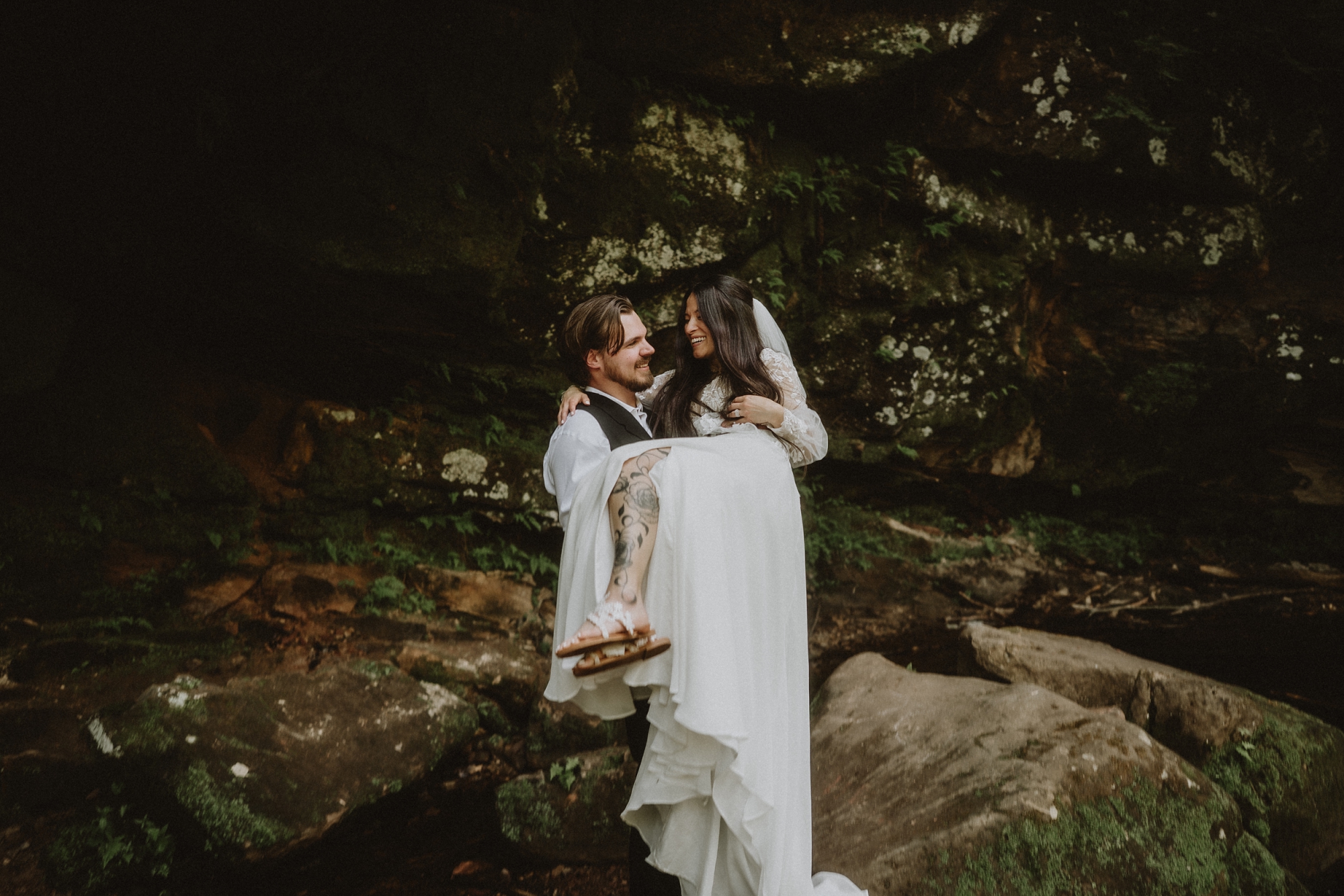Waterfall Elopement: A Wild-Hearted Wedding in the Keweenaw