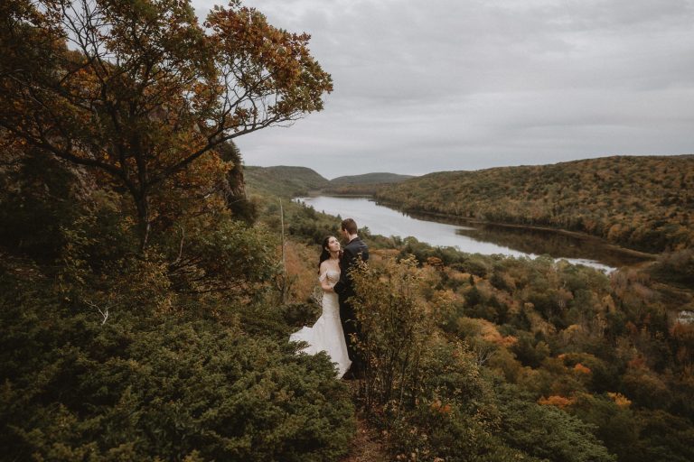 An Intentional Elopement Adventure in the Porcupine Mountains